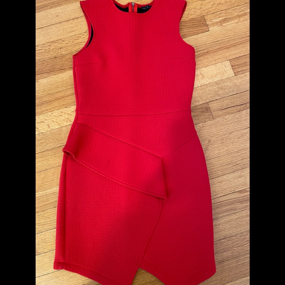 Red cute RIVER ISLAND mini dress